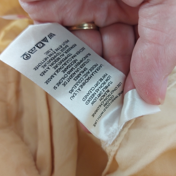 Free People Menorca Cropped Wide Leg Pants  Gosling Khaki Size 4 - Picture 11 of 13